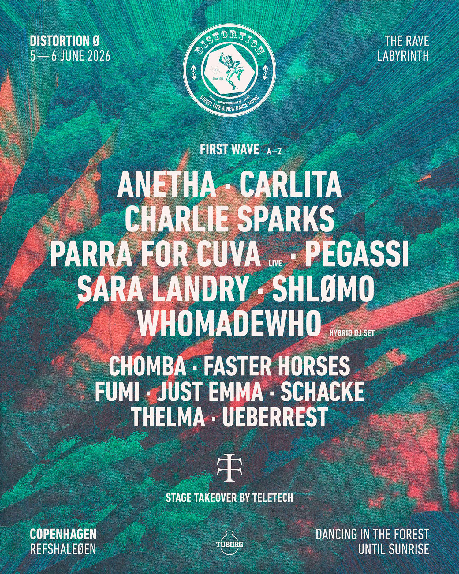 First wave for Distortion Ø